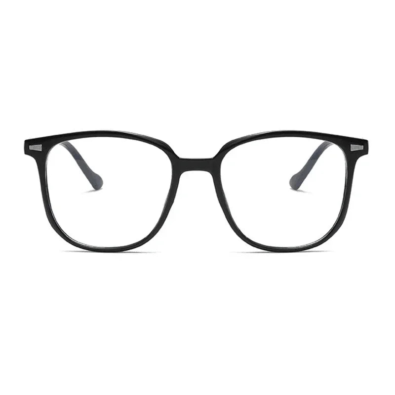 Retro Classic Anti-Blue Light Glasses Ultra Light Big Square Frame Eyeglasses Vintage Women Fashion Computer Gaming Spectacles