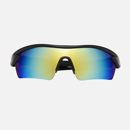 Sport Sonnenbrille für Herren, Rennrad, Sonnenbrille, rechteckig, Radfahren, Reiten, Schutzbrille, Fahrrad, Outdoor, Rundum-Brille