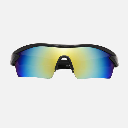 Sport Sonnenbrille für Herren, Rennrad, Sonnenbrille, rechteckig, Radfahren, Reiten, Schutzbrille, Fahrrad, Outdoor, Rundum-Brille