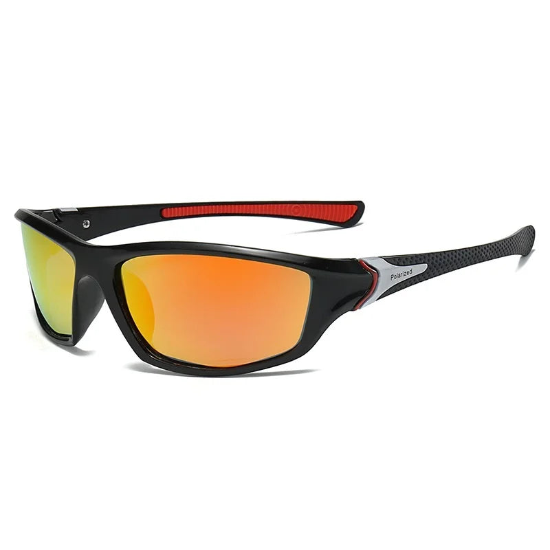 Lunettes de soleil polarisées de sport à la mode pour hommes et femmes, pêche, randonnée, course à pied, cyclisme, alpinisme, sport, homme, lunettes de soleil UV400