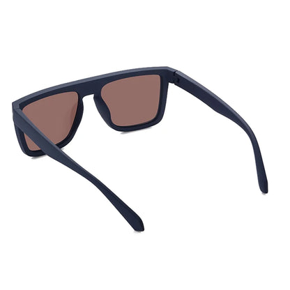 SHAUNA New Square Men Polarized Driving Sunglasses Fashion Mirror Shades UV400 Women Sun Glasses