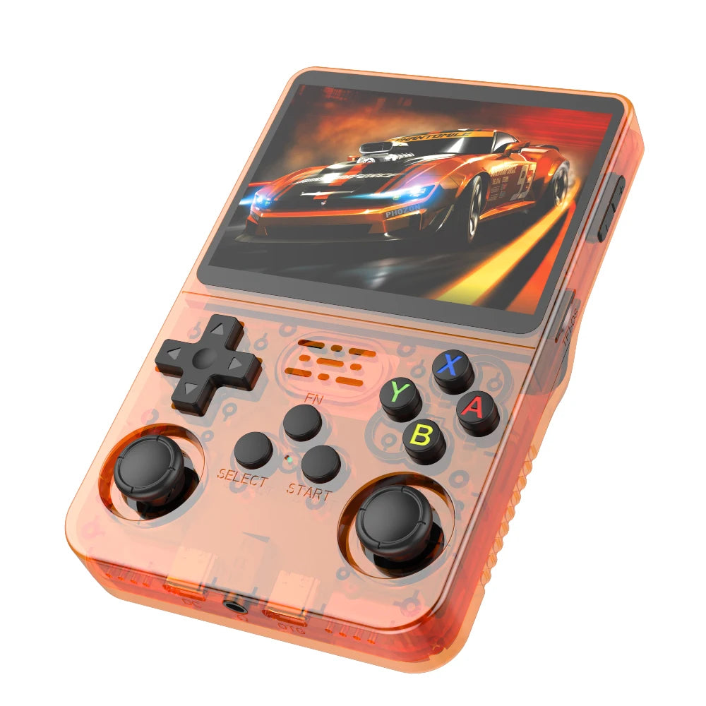 R36S Retro-Handheld-Videospielkonsole Linux-System 3,5-Zoll-IPS-Bildschirm Tragbarer Pocket-Videoplayer 64 GB 128 G RG35S Plus