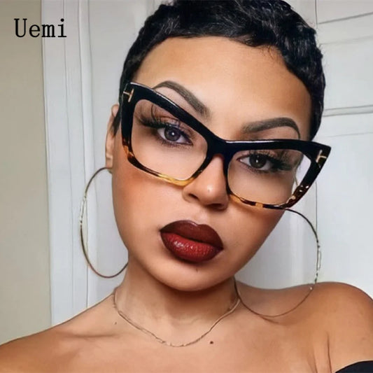 Fashion Women Cat Eye Prescription Frames Glasses For Women Retro Optics Spectacle Vintage Female Brand Designer Eyeglasses