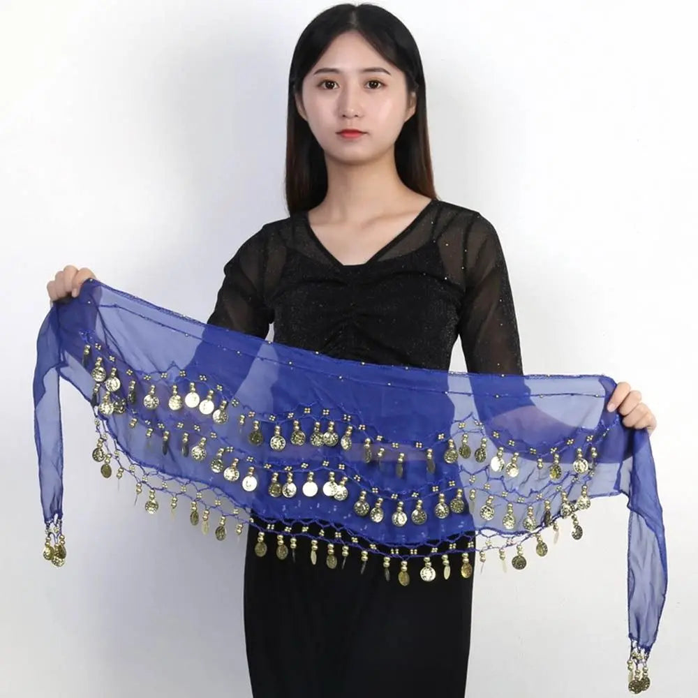 For Thailand/India/Arab Show Costumes Tassels Sexy Waist Chain Dancer Skirt Belly Dance Belt Hip Scarf