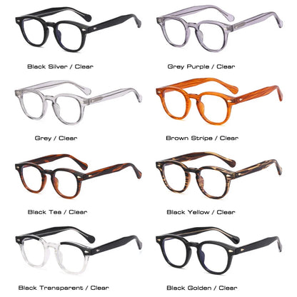 SHAUNA TR90 Women Square Glasses Frame Fashion Clear Anti-blue Light Eyewear Retro Men Spring Hinge Optical Rivets Frame