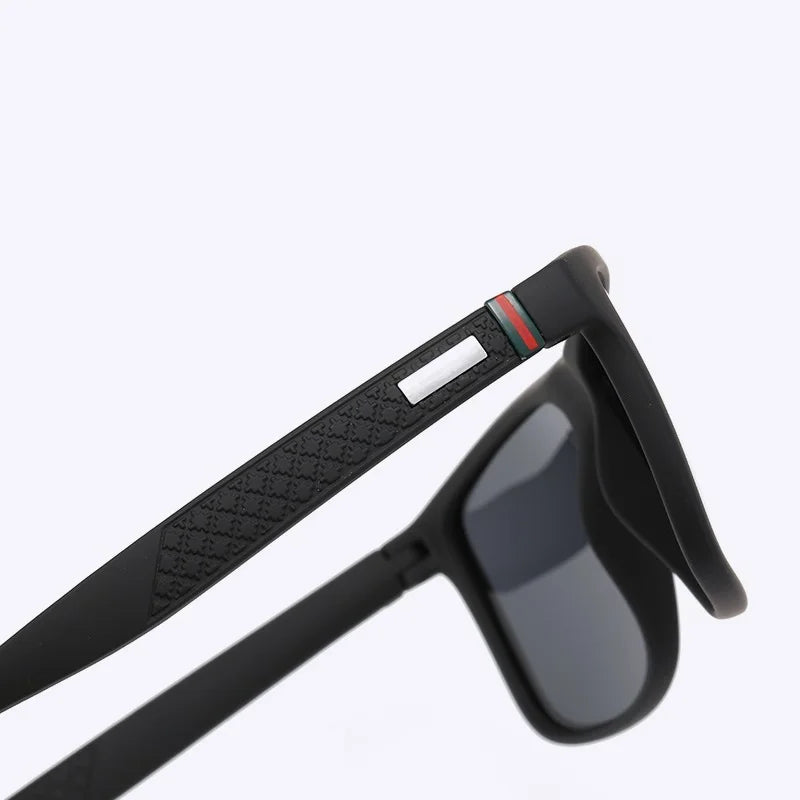 Fashion Vintage Rectangle Polarized Sunglasses Men Women Driving Fishing Designer Sun Glasses Anti-glare Mirror Eyewear UV400