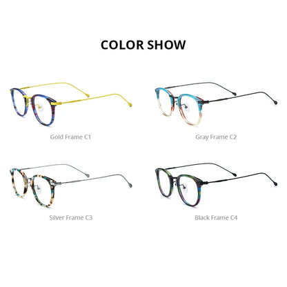 FONEX Acetate Titanium Glasses Women 2024 New Retro Square Eyeglasses Men Spectacles Vintage Eyewear F85845