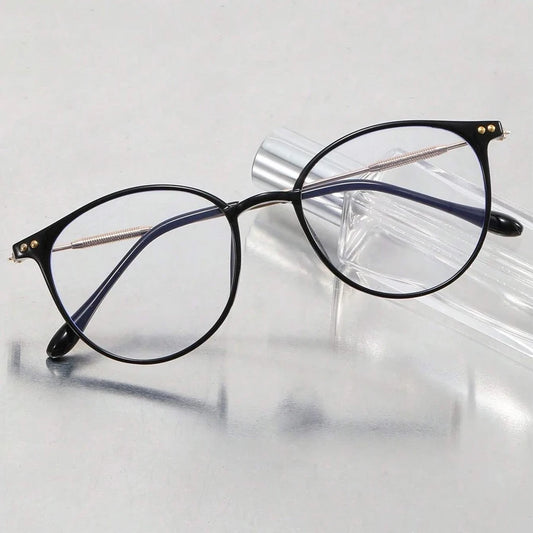 Lunettes de lecture anti-lumière bleue tendance pour hommes et femmes, verres rétro ultralégers HD, protection des yeux, lunettes de presbytie