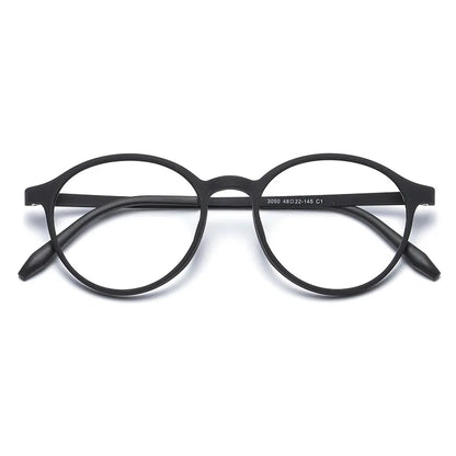 Ultralight Fashion Retro Round Glasses Frames Women TR90 Titanium Optical Prescription Men's Eyeglasses Frame H3050