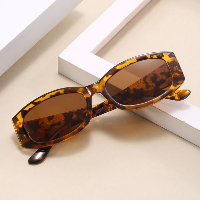 New Fashion Trendy Y2K Small Square Sunglasses Women Brand Sunglasses Ourdoor Goggles Men Punk Sports Sun Glasses