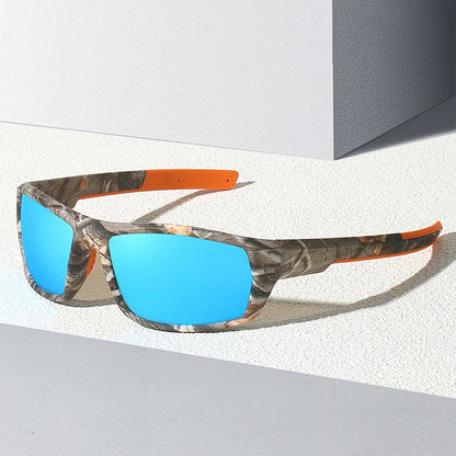 Lunettes de soleil polarisées de sport à la mode pour hommes et femmes, pêche, randonnée, course à pied, cyclisme, alpinisme, sport, UV400