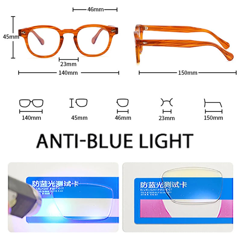 SHAUNA TR90 Women Square Glasses Frame Fashion Clear Anti-blue Light Eyewear Retro Men Spring Hinge Optical Rivets Frame