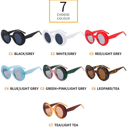 Lunettes de soleil rondes vertes tendance pour femmes et hommes, lunettes de soleil de luxe modernes, lunettes de soleil UV400, vente en gros