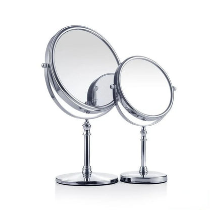 Magnification Makeup Mirror 360 Rotating Professional Desktop Cosmetic Mirror 8" Double Sided Magnifier stand