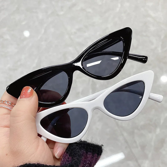 Kids Sunglasses For 3-9 Years Boys Girls Cat Eye Narrow Frame Sun Glasses Toddler Sunglasses Retro Cute Sunglasses Party Favor