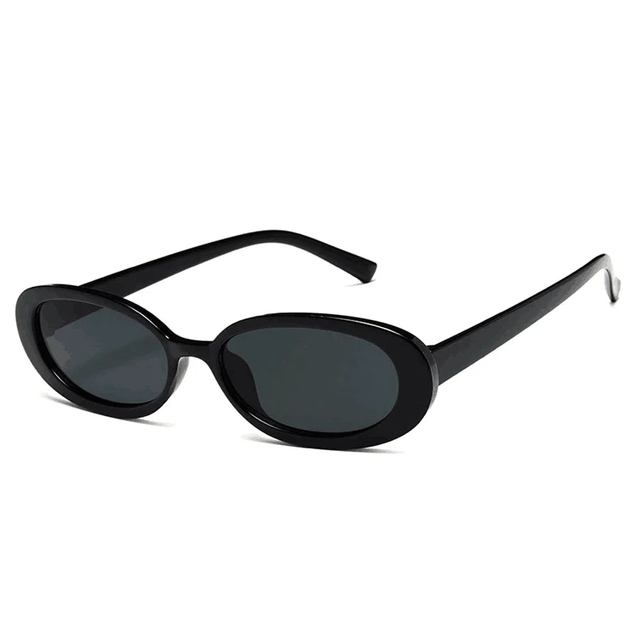 Neue ovale rechteckige Sonnenbrille für Damen, Sommer-/Strandbrille, trendige Vintage-Sonnenbrille, Brillen für Männer und Frauen, UV400, Reisebrille