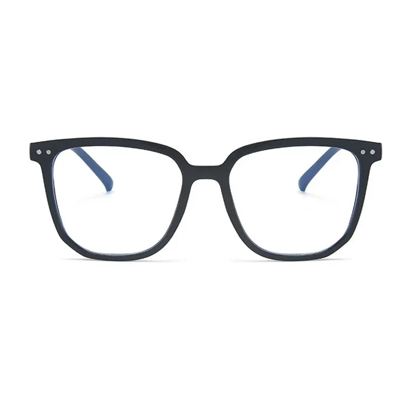 Lunettes anti-lumière bleue surdimensionnées, montures carrées pour femmes et hommes, montures de lunettes anti-lumière bleue, lunettes optiques pour ordinateur