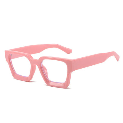 Lunettes à monture carrée rétro pour femmes et hommes, verres transparents simples, tendance, de haute qualité, design, produit