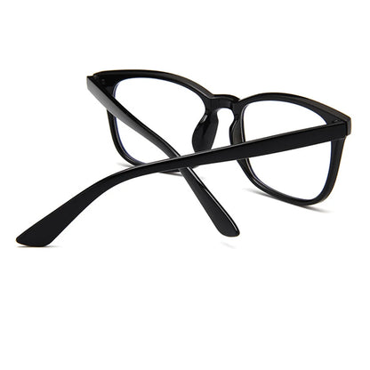 Monture de lunettes anti-lumière bleue à rivets pour hommes et femmes, lunettes optiques rétro transparentes, lunettes de protection pour ordinateur, lunettes anti-lumière bleue