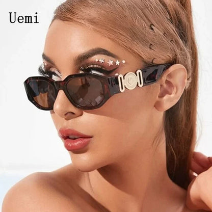 Retro Square Sunglasses For Women Men Vintage Small Frame Fashion Luxury Designer Sun Glasses UV400 Eyewear Trending Products