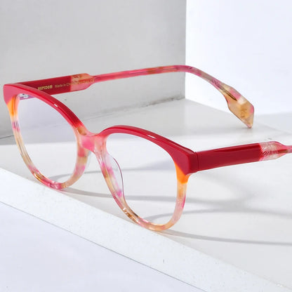 Lunettes en acétate multicolores HEPIDEM pour hommes et femmes, monture carrée rétro, lunettes de vue 9225