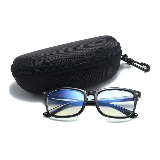 Portable Zipper Carabiner Sunglasses Protector Box Hard Eye Glasses Case Travel Pack Glasses Case Eyewear Accessories With Hook