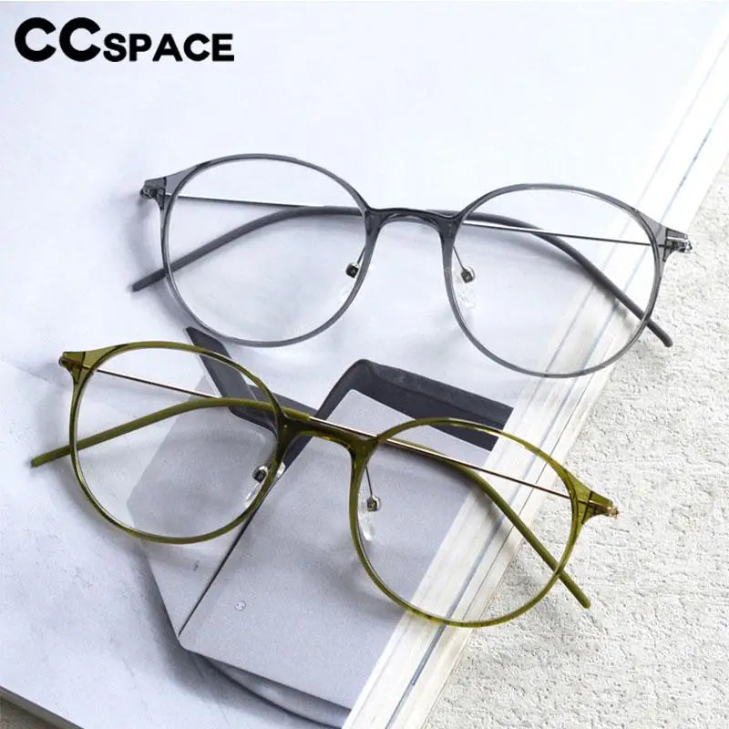 57319 High Quality Titanium Spectacles Frames Ultralight Spring Prescription Eyeglass Frame Men Women Clear Glasses