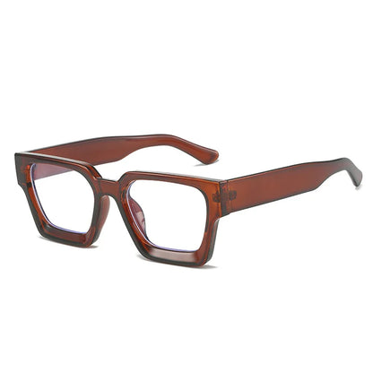 Lunettes à monture carrée rétro pour femmes et hommes, verres transparents simples, tendance, de haute qualité, design, produit