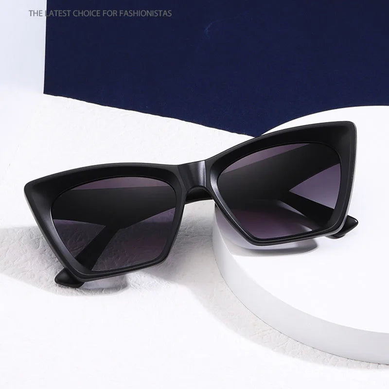 SHAUNA Fashion Women Cat Eye Sunglasses UV400