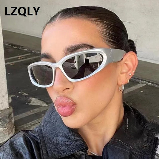 Y2k Neue Punk Sport Sonnenbrille Frauen Männer Luxus Marke Designer Vintage Sonnenbrille Shades frauen Retro Goggle UV400 Brillen