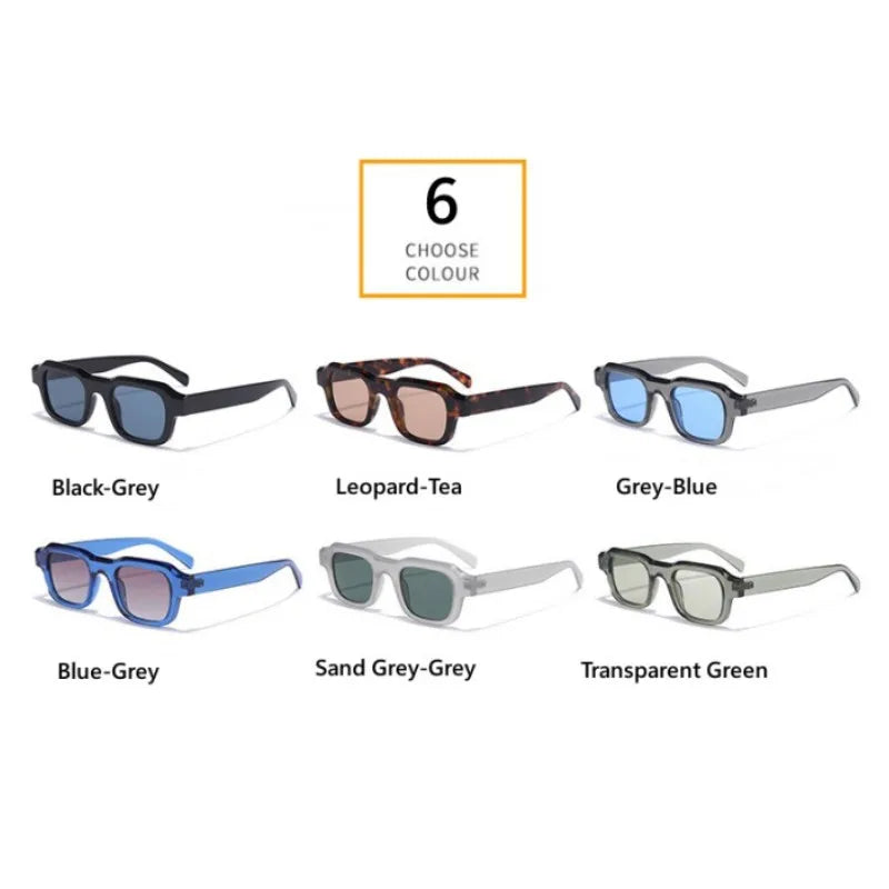 New Fashion Simple Square Man Sunglasses For Women Men Retro Driving Shades UV400 Sun Glasses Classical Frame Eyeglasses