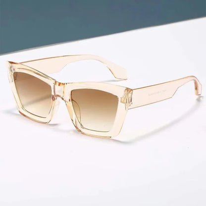 Nouvelles lunettes de soleil œil de chat pour femmes, design de luxe noir, lunettes de fête pour femmes, mode rétro, conduite, UV400