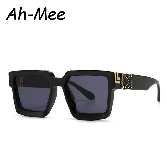 Retro Square Sunglasses Women Men 2022 Oversized Sun Glasses Luxury Brand Designer Eyeglasses For Female Vintage Shades Gafas