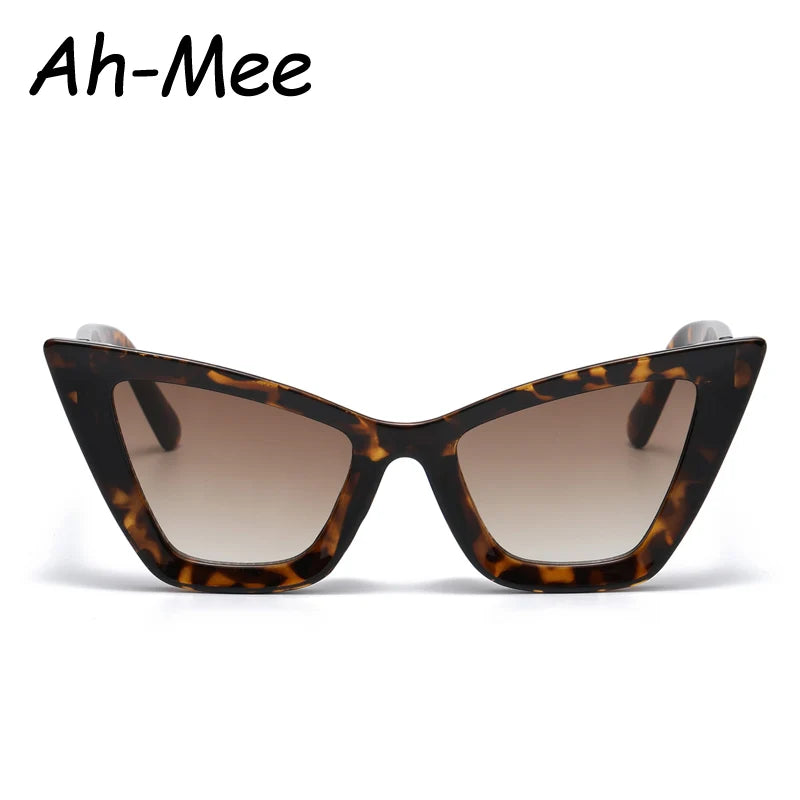 Fashion Cat Eye Sunglasses Women Designer Retro Black Cateye Sun Glasses Classic Vintage UV400 Outdoor Oculos De Sol