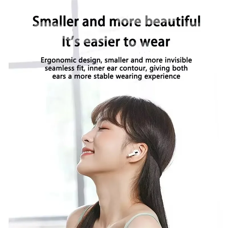 Pro4 TWS Bluetooth Earphones 9D Stereo Wireless Headphones InEar HiFi Earbuds HandsFree Headset With Microphone For Xiaomi