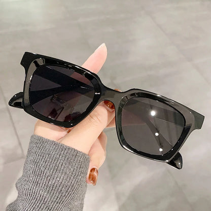 SHAUNA New Square Double Color Sunglasses Women Fashion Shades UV400 Men Trending Sun Glasses