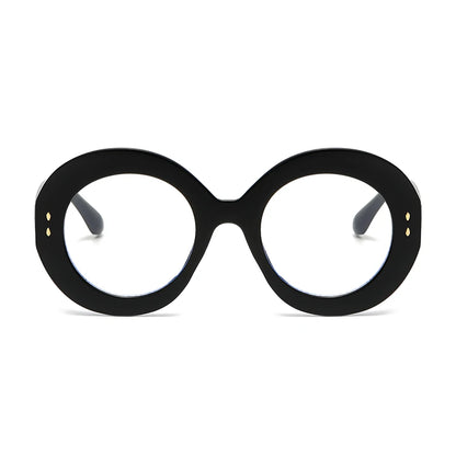 Monture de lunettes tendance pour femmes, style vintage, ovale, rétro, optique, anti-lumière bleue, montures simples