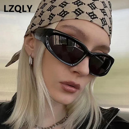 New Y2k Punk Sports Sunglasses For Women Men Luxury Brand Designer Vintage Sun Glasses Shades Women's Retro Goggle UV400 Eyewear