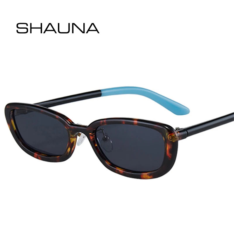 SHAUNA New Small Rectangle Sunglasses Women Fashion Shades UV400