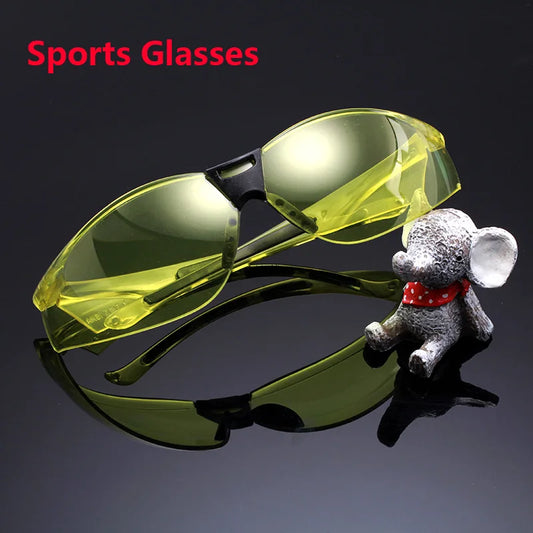 New Outdoor Cycling Safety Glasses Transparent Windshields Anti Impact Dust Goggles Labor Protection Eyeglasses