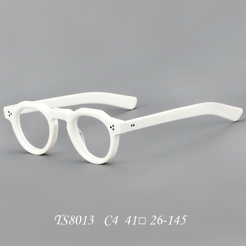 Damenmode All-Matching-Platten-Retrobrille