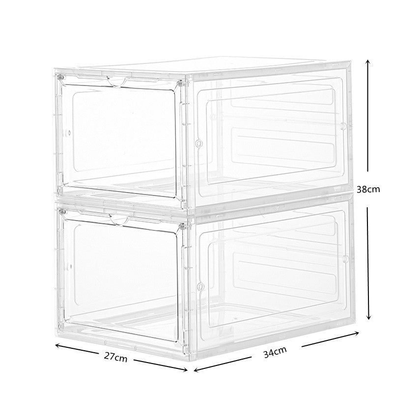 Boîte à chaussures Alec transparente