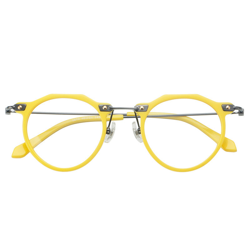 Neu Brille 5812 Retro Brillengestell Metall Optische Brillengestell