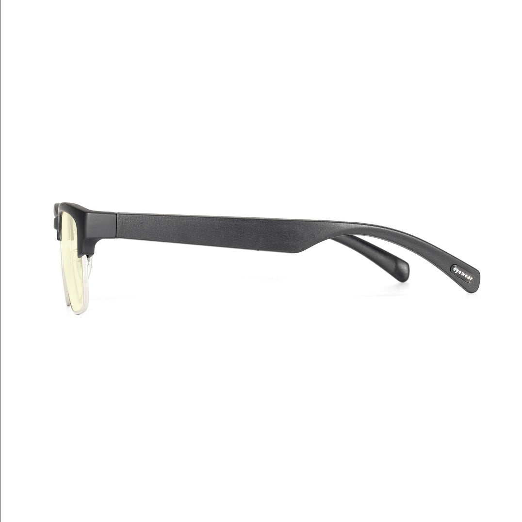 Metal Half Frame Sunglasses Smart Glasses Frame With Myopia