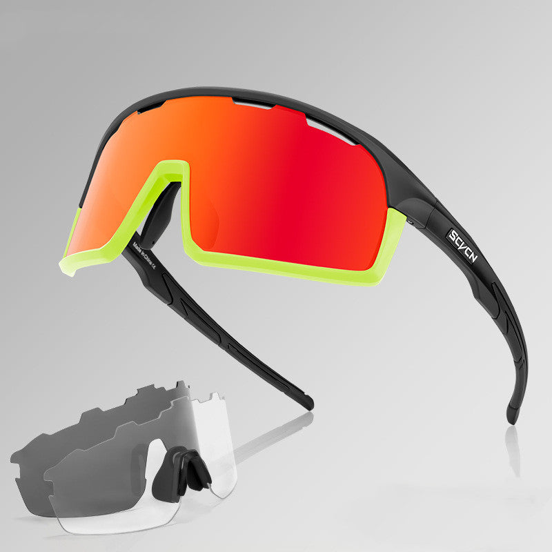 Neu Dual-form Outdoor Radfahren Sportbrille Mountainbike UV Schutz Brille