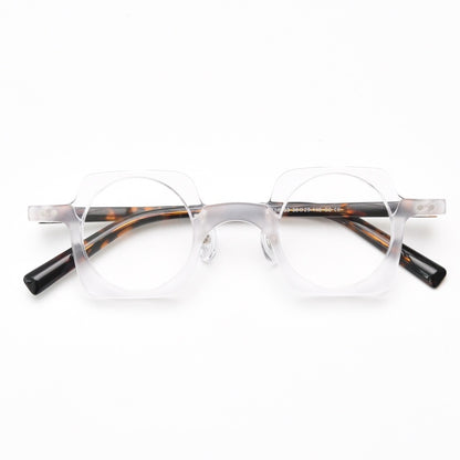 Plate Core Insert-foot Frame Female Artistic Plain Glasses Men's Myopia Glasses