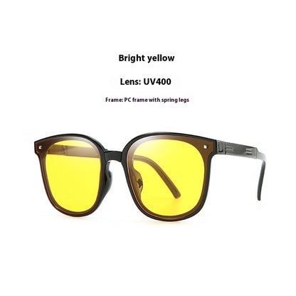 Fashion Light Sun Protection Folding Glasses For Driving