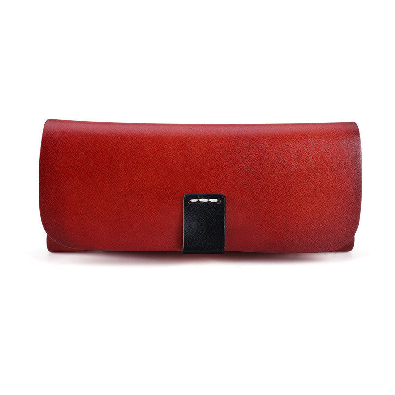 Simple And Creative Portable Leather Anti-compression Sunglasses Case