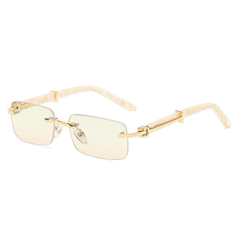 Women's Fashion New Kajia Rimless Sunglasses