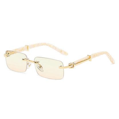 Women's Fashion New Kajia Rimless Sunglasses